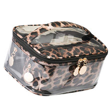 Carica l'immagine nel visualizzatore di Gallery, Lurrose - Set di 3 trousse per trucchi, impermeabili, in PVC, Light color - Ilgrandebazar