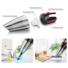 Carica l'immagine nel visualizzatore di Gallery, EMOCCI Aspirapolvere Auto Senza Fili Potente Portatile a Mano Basso... - Ilgrandebazar