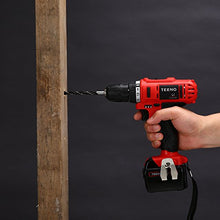 Carica l'immagine nel visualizzatore di Gallery, TEENO Trapano Avvitatore a Percussione senza fili 21V+2 Li a... - Ilgrandebazar