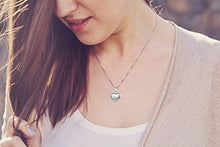 Carica l'immagine nel visualizzatore di Gallery, Amberta Medaglione in Argento Sterling 925 - A Forma Di Cuore - Ilgrandebazar