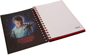 Stranger Things Notebook a Spirale, Multicolore, A5