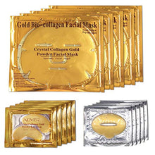 Carica l'immagine nel visualizzatore di Gallery, ALIVER 24k Maschera per il viso al collagene d'oro, gli occhi... - Ilgrandebazar