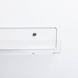 Display4top Organizer a Mensola trasparente in acrilico 6 confezione da 6 - Ilgrandebazar