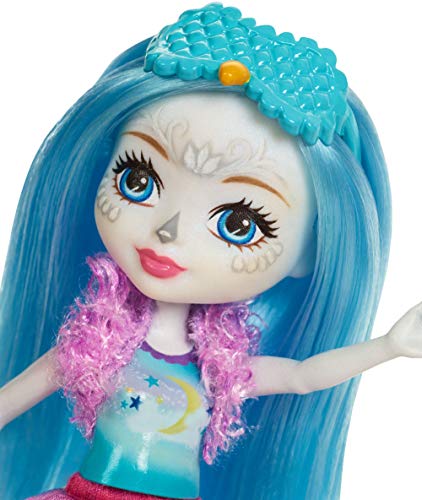 Peluche Gufetta Bambola Owlette La Gufetta Con Gli Occhi Dorati