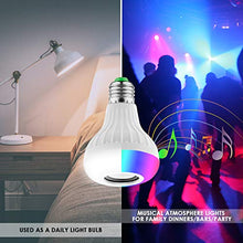 Carica l'immagine nel visualizzatore di Gallery, Lampadina Altoparlante, JOLVVN Luce LED Musica 2-In-1 Altoparlante