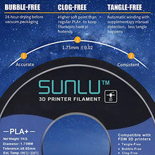 Carica l'immagine nel visualizzatore di Gallery, SUNLU PLA Plus 3D Filament 1.75mm for Printer & Pens, PLA+ 1kg White - Ilgrandebazar