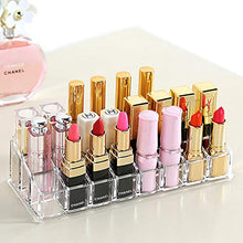 Carica l'immagine nel visualizzatore di Gallery, WolinTek Rossetto Trucco Organizzatore, Acrilico organizzatore...