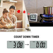 Carica l'immagine nel visualizzatore di Gallery, ThermoPro TP04 Termometro Cucina Digitale con una Sonda e Modalità Timer per...