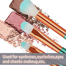 Carica l'immagine nel visualizzatore di Gallery, Sirene Spazzola di Trucco, INTVN Pacco da 11pezzi Pennelli Pennello + cotone
