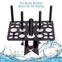 Carica l'immagine nel visualizzatore di Gallery, CINEEN Professionale pieghevole di essiccazione pennelli trucco Nero