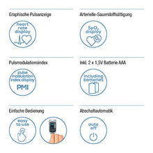 Carica l'immagine nel visualizzatore di Gallery, Beurer PO 40 Pulsossimetro per Determinazione della Saturazione di Ossigeno... - Ilgrandebazar