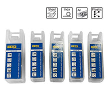 Carica l'immagine nel visualizzatore di Gallery, S&R Seghe a tazza Metallo HSS per Acciaio Cobalto / Set di 5 frese...