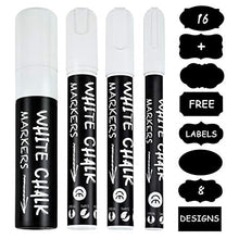 Carica l'immagine nel visualizzatore di Gallery, Pennarelli Gesso Liquido, UlifeME Pennarello Bianco Cancellabili 3mm,... - Ilgrandebazar