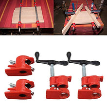 Carica l'immagine nel visualizzatore di Gallery, Essort Set in 2 Pezzi Morsa a Vite per Legno, di Morsetti 2 - Ilgrandebazar