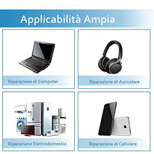 Carica l'immagine nel visualizzatore di Gallery, GHB Saldatore 60W 10-in-1 Kit di Saldatura con Valigetta per Trasporto, 5... - Ilgrandebazar