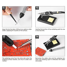 Carica l'immagine nel visualizzatore di Gallery, Saldatore Kit 60W, Meterk 14 in 1 Saldatrice a Temperatura...