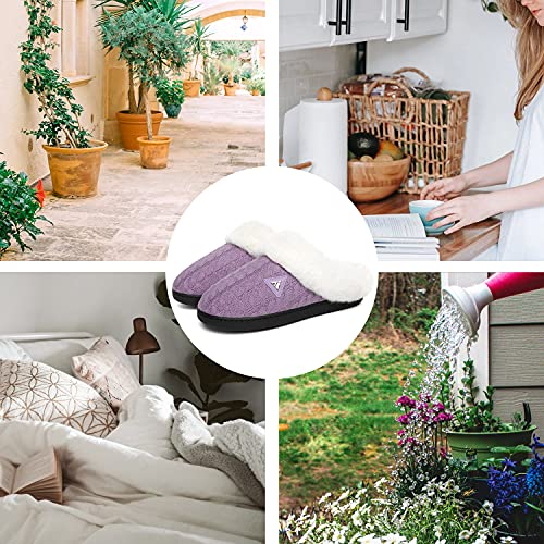 Mishansha Pantofole Donna Ciabatte Caldo Peluche Babbucce