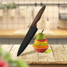 Carica l'immagine nel visualizzatore di Gallery, hecef Set di Coltelli da Cucina, in Acciaio Inox con Un Nero... - Ilgrandebazar