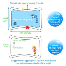 Carica l'immagine nel visualizzatore di Gallery, Tappetino Gonfiabile per Neonati, Bambino Tappeti Giochi d'Acqua 2