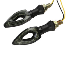 Carica l'immagine nel visualizzatore di Gallery, OSAN Indicatori di direzione, 4 Pz 13 LED Frecce Motociclo Lampade Ambra 2pz - Ilgrandebazar