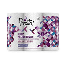 Carica l'immagine nel visualizzatore di Gallery, Marchio Amazon - Presto! Maxi-asciugatutto da cucina a 3 veli - Conf. 18... - Ilgrandebazar