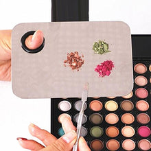 Carica l'immagine nel visualizzatore di Gallery, ROSENICE Palette per Miscelazione del Trucco, in Acciaio INOX, con Spatola... - Ilgrandebazar
