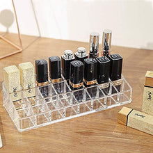 Carica l'immagine nel visualizzatore di Gallery, WolinTek Rossetto Trucco Organizzatore, Acrilico organizzatore...