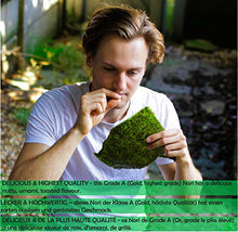 Carica l'immagine nel visualizzatore di Gallery, Nori Sushi Fogli di Alghe - 50 fogli interi, 125g [cotto al Sapore Ricco