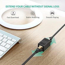 Carica l'immagine nel visualizzatore di Gallery, UGREEN 5Pack Connettore Cavo di Rete Cat6 8P8C Keystone Rj45 Modulo Nero - Ilgrandebazar