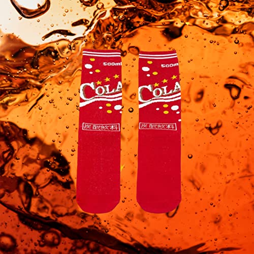 Calze Donna JENNI Senza Mostra &ndash; 3 Paia Con Fantasia Palma Neon, Taglia Unica