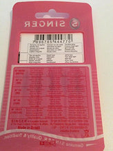 Carica l'immagine nel visualizzatore di Gallery, Singer 2020 823 R - Aghi per i tessuti di cotone, 10 pezzi