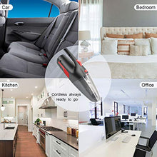 Carica l'immagine nel visualizzatore di Gallery, Aspirabriciole, Aspirabriciole Senza Fili Potente 120W, 4500PA Umido e Secco...