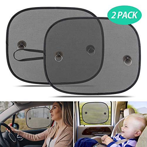 2 Pezzi Tendine Parasole Auto Bambini, 90CM×60CM Universali Parasole Auto Bambini Block Raggi UV, per Tendine Parasole Auto Finestrini Laterali 2 Pezzi Tendine Parasole Auto Bambini, 90CM×60CM Universali Parasole Auto Bambini Block Raggi UV, per Tendine Parasole Auto Finestrini Laterali