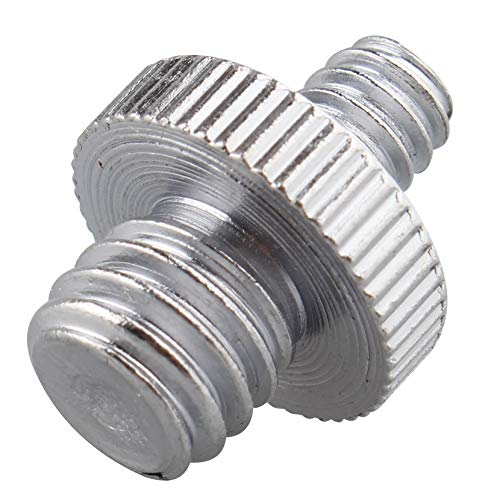 SmallRig adattatore per ve filettata maschio da 1/4 a 1/4 perno a doppia testa per microfono a LED per Monor a gabbia per fotocamera (Set da 2 pezzi)-828  44