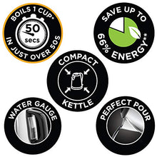 Carica l'immagine nel visualizzatore di Gallery, Russell Hobbs 24991-70 Bollitore Compatto Adventure, Capacita 1L, Acciaio