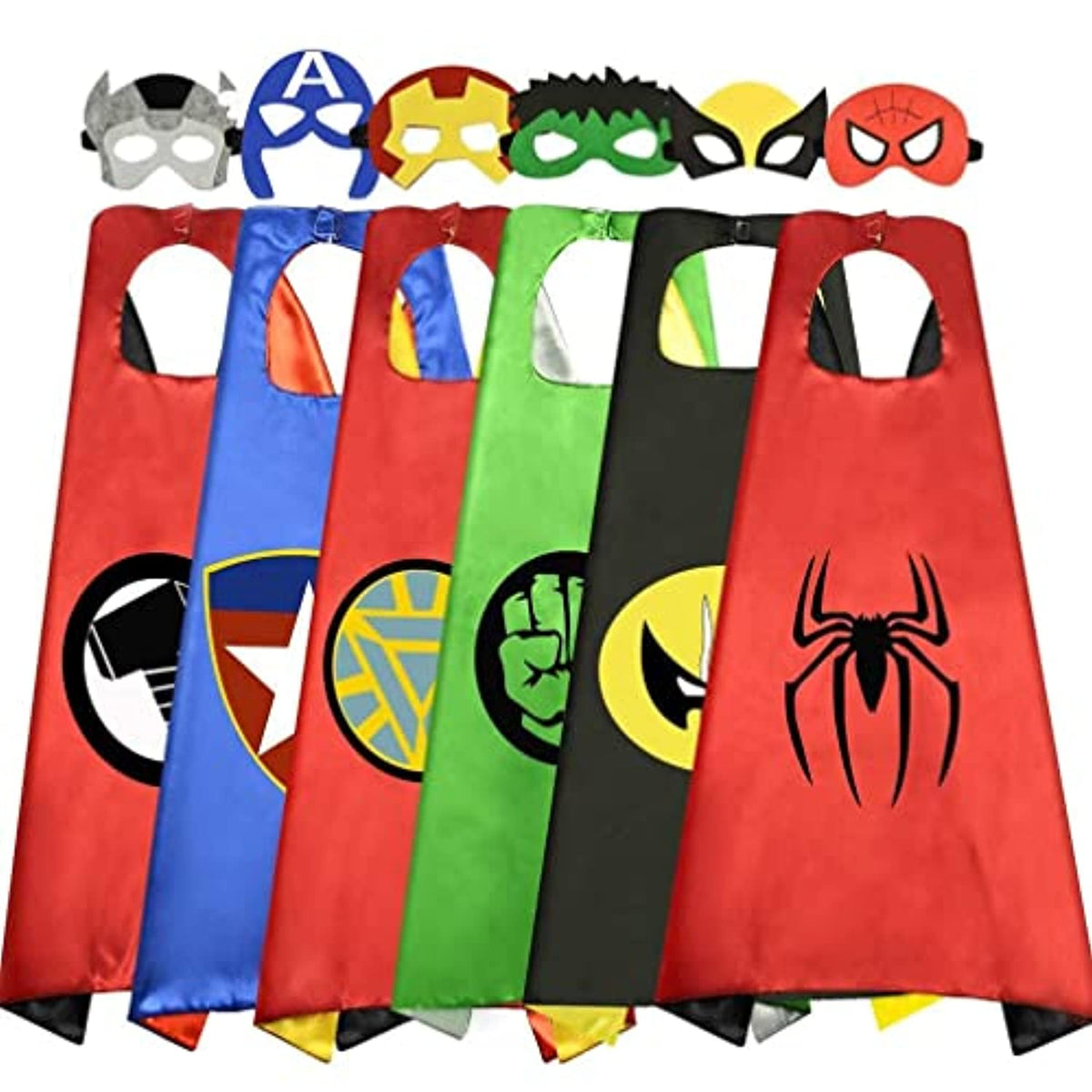 Mantelli Per Bambini Supereroi Set Di 4 Mantelli Con Maschera Supereroe Per  Bambine - Costumi Festa In Rosa, Viola E Rosso, Nuovo Con Etichette!  Mantelli Supereroi Per Bambine, image size:1200x1200