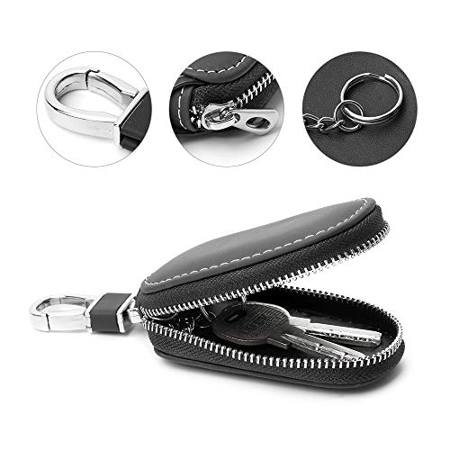 Portachiavi Auto In Pelle - Doppio Scomparto, Protezione Telecomando - Foto 6