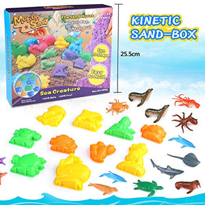 Xddias Sabbia Modellabile Playset - 3D Magic Sand Kit 500g, Animal Super...