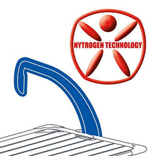 Carica l'immagine nel visualizzatore di Gallery, GIMI Brezza Extend Stendibiancheria da 192 x 55 x 30 cm, In Acciaio E Resina - Ilgrandebazar