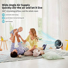 Carica l'immagine nel visualizzatore di Gallery, Ventilatore Silenzioso, Silenzioso 25dB, da Tavolo, Pannello...