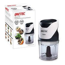 Carica l'immagine nel visualizzatore di Gallery, Imetec CH 500 Tritatutto, Lame in Acciaio Inox, Contenitore 400 ml,...