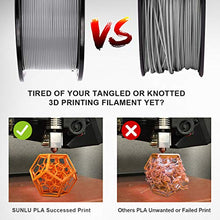 Carica l'immagine nel visualizzatore di Gallery, SUNLU Filamento PLA 1.75, Stampante 3D 1kg Spool Grigio - Ilgrandebazar