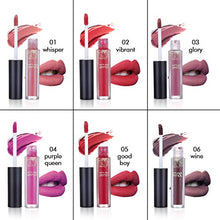 Carica l'immagine nel visualizzatore di Gallery, Luckyfine 6 pezzi rossetto liquido opaco di lunga durata impermeabile kit... - Ilgrandebazar