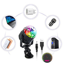 Carica l'immagine nel visualizzatore di Gallery, Icnow 2PZ Luci Discoteca LED Palco,15 Colori Mini Stroboscopica Rotanta... - Ilgrandebazar