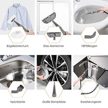 Carica l'immagine nel visualizzatore di Gallery, MVPOWER Pulitore a Vapore Portatile, Pulitori a Multiuso 350ml,...