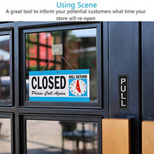 Carica l'immagine nel visualizzatore di Gallery, KATOOM Segno Aperto e Chiuso, orario di Apertura Aperto/Chiuso a... - Ilgrandebazar
