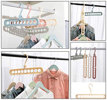 Carica l'immagine nel visualizzatore di Gallery, QYY Appendiabiti salvaspazio Organizzatore,Appendiabiti di Deformazione A
