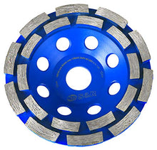 Carica l'immagine nel visualizzatore di Gallery, S&R Mola a Tazza Diamantata/Disco Abrasivo Diamantato 125 per Calcestruzzo,...