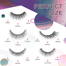 Carica l'immagine nel visualizzatore di Gallery, ONLYOILY Eyeliner & Kit ciglia, Ciglia finte 3D in finta ciglia...