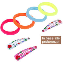 Carica l'immagine nel visualizzatore di Gallery, Lictin 8mm Elastici per Capelli Fermacapelli Ponytailer Legami di Capelli... - Ilgrandebazar